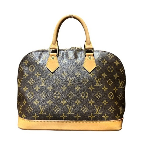 LOUIS VUITTON Brown Monogram Alma Bag - Picture 2 of 9